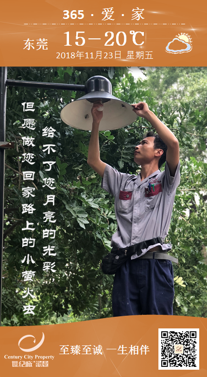 给不了您月亮的光彩,但愿做您回家路上的小萤火虫