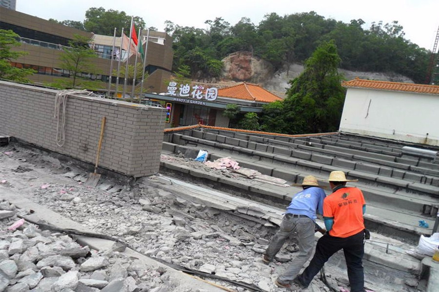 蒸发降温隔热屋面系统成套应用技术