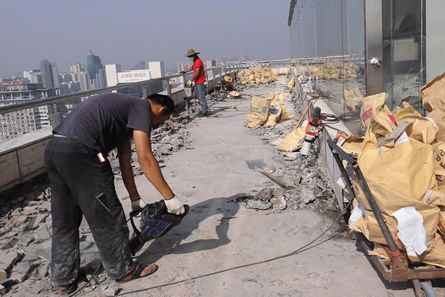 蒸发降温隔热屋面系统成套应用技术