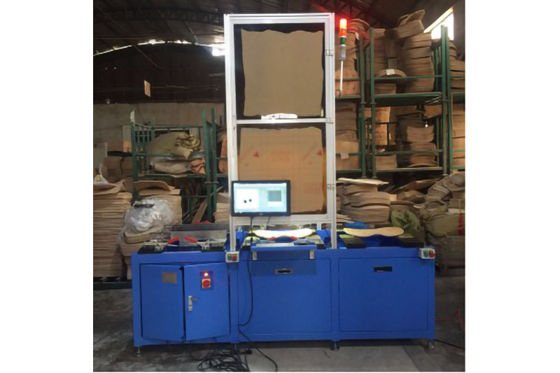 Wood punching inspection equipment